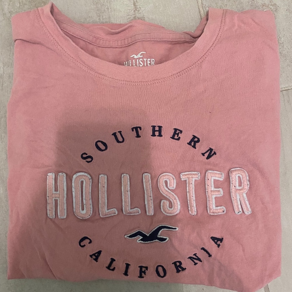 HOLLISTER Southern California pink T-shirt| S
